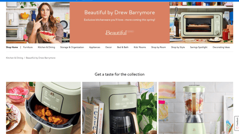 Walmart Beautiful by Drew Barrymore Showcase